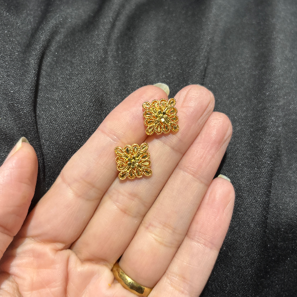 Gold plated studs
